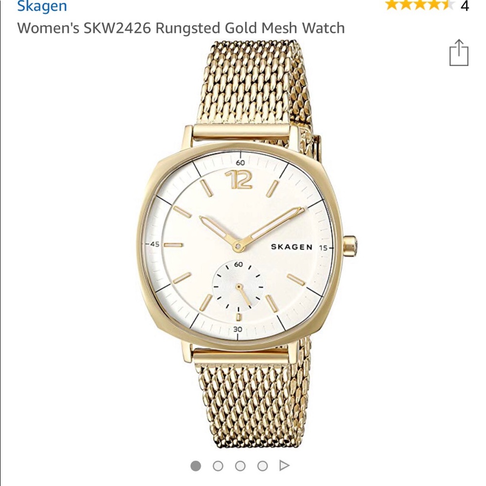 Skagen SKW2426 Rungsted gold mesh watch